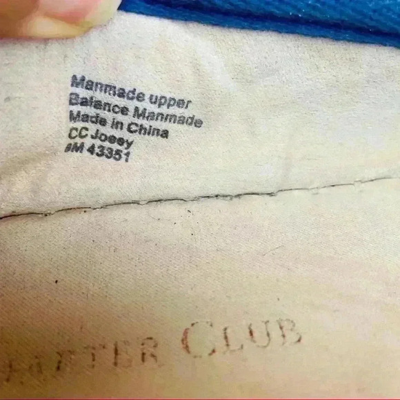 CHARTER CLUB Blue Pin Stripe Rose Embroidered Espadrille Comfort Shoe (8M) - Picture 5 of 8